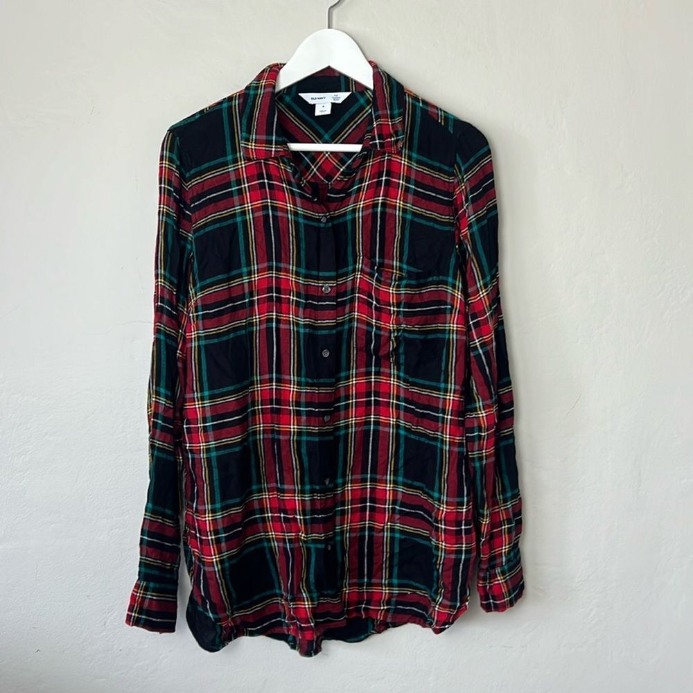 Old Navy The Classic Shirt Plaid